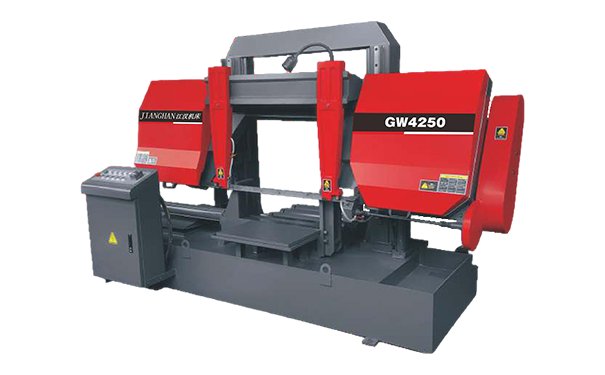 企石镇GW4250双柱龙门卧式带锯床