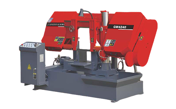 企石镇GW4240双柱卧式带锯床